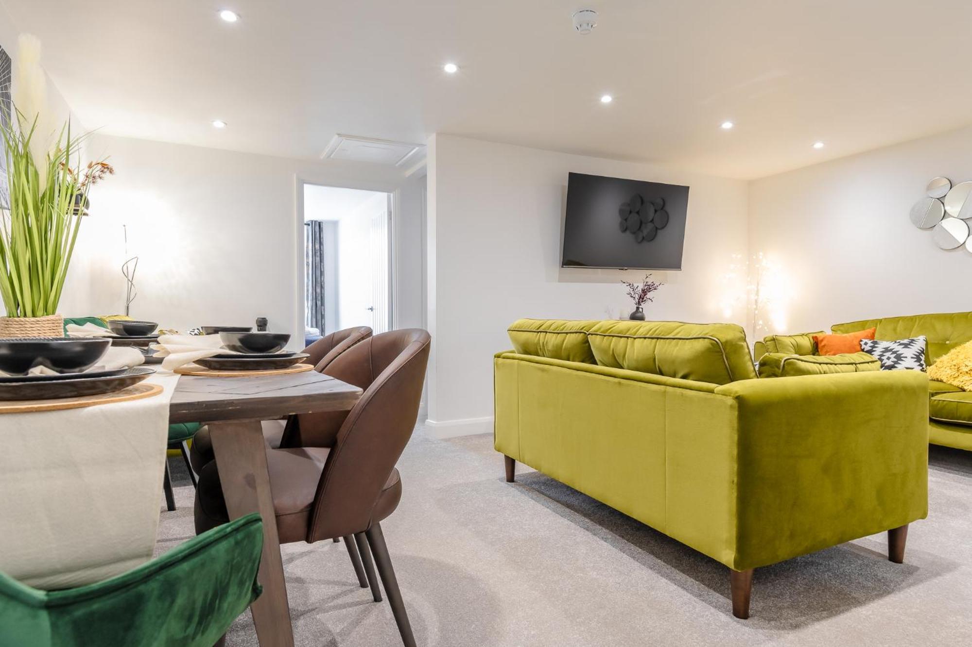 Cosy 2-Bed Apartment In Nettleham Lincoln Extérieur photo