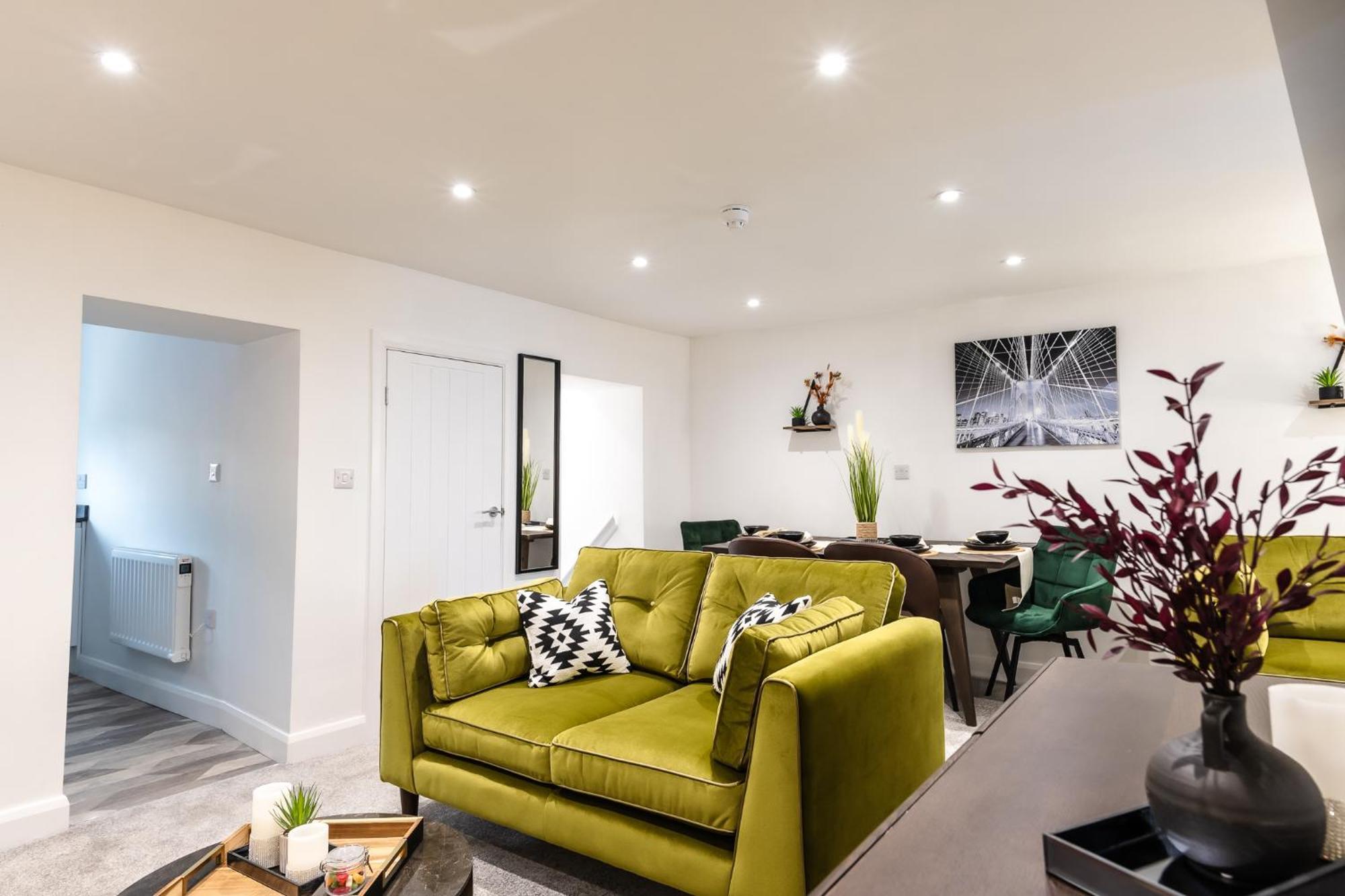 Cosy 2-Bed Apartment In Nettleham Lincoln Extérieur photo