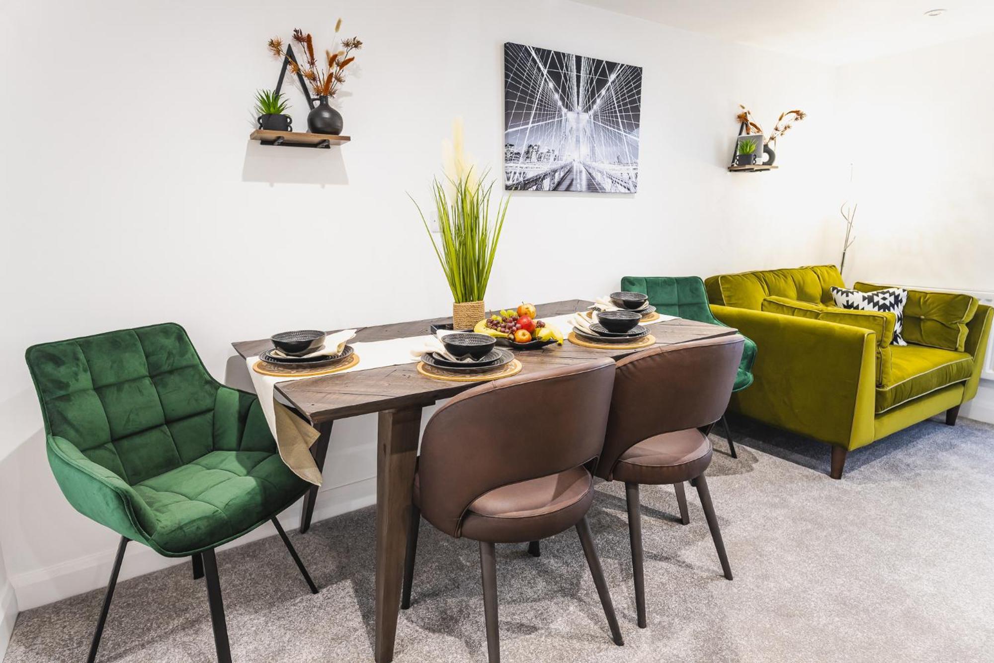 Cosy 2-Bed Apartment In Nettleham Lincoln Extérieur photo