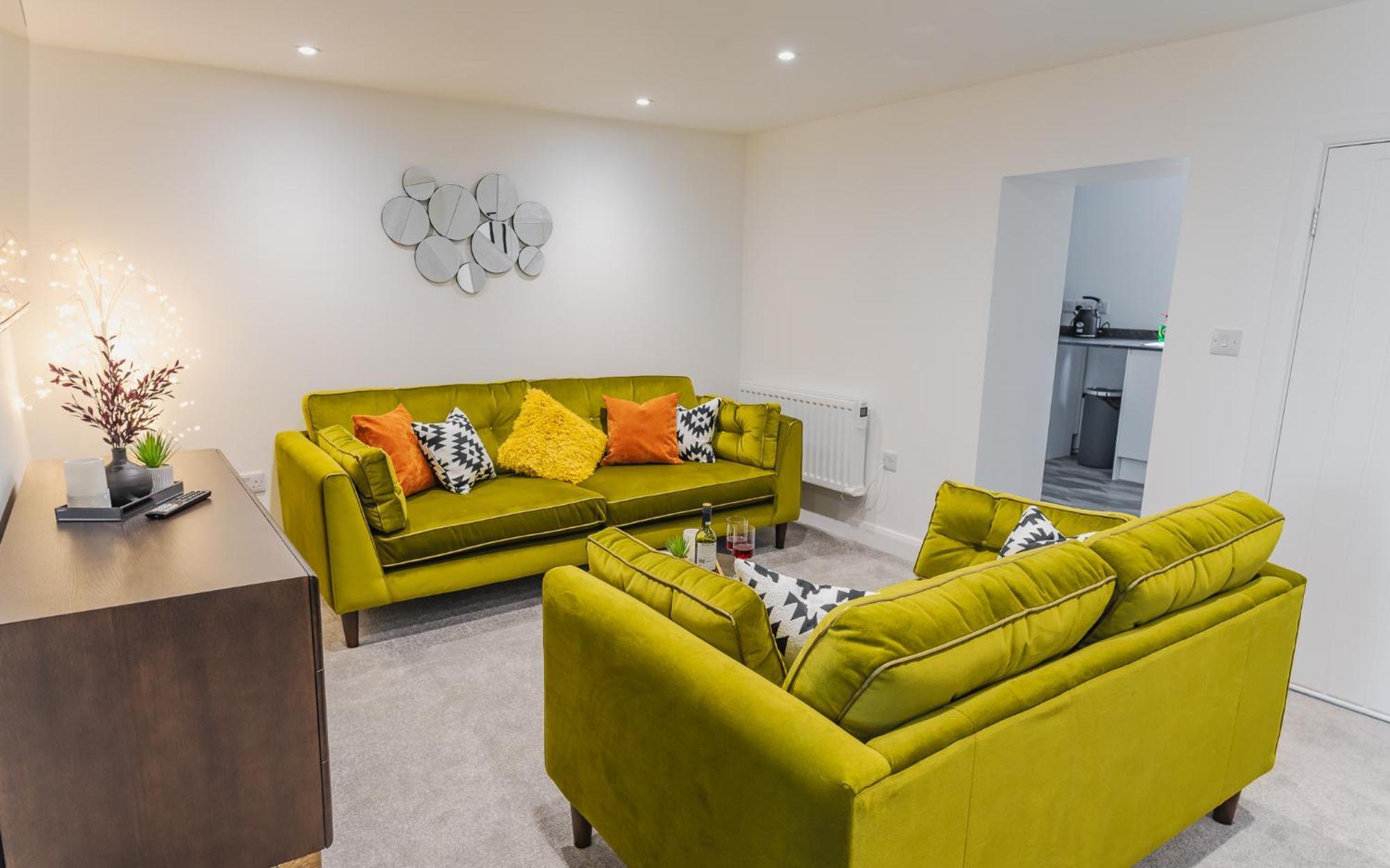Cosy 2-Bed Apartment In Nettleham Lincoln Extérieur photo